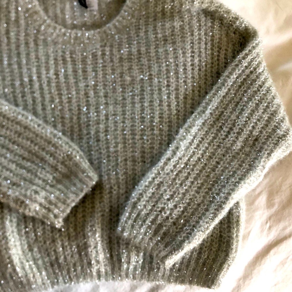 H&M sparkle sweater